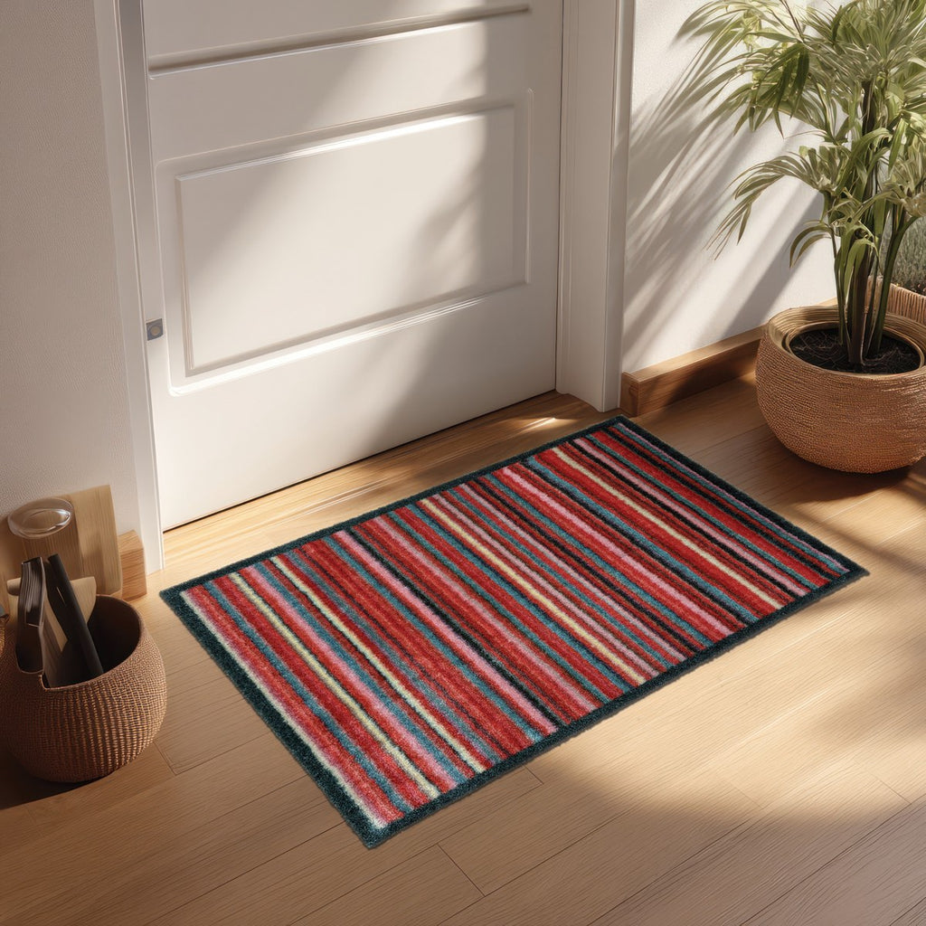 Recylon Blush Stripe Doormat