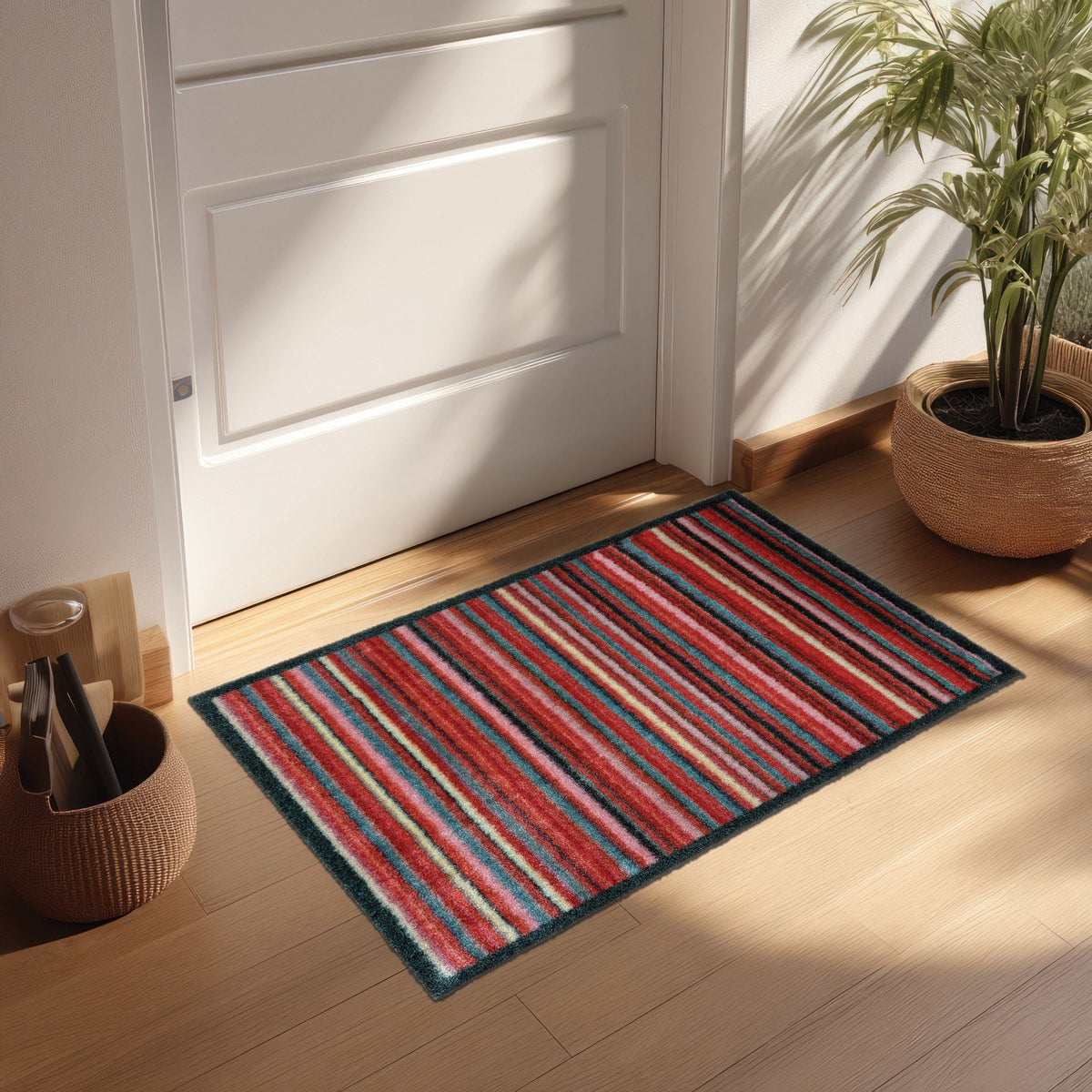 Recylon Blush Stripe Doormat