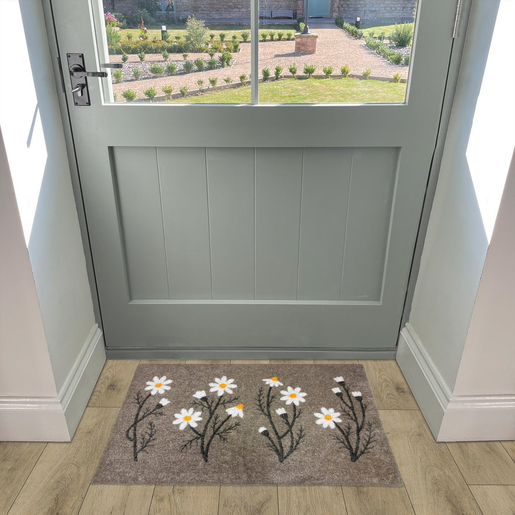 Recylon Botanical Floral Doormat
