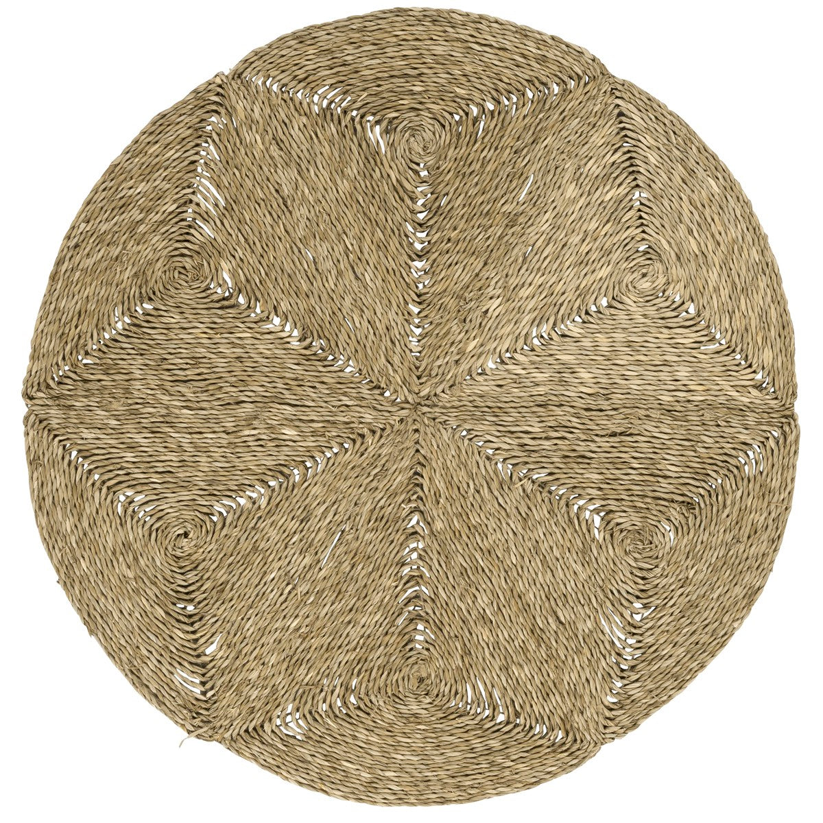 Seagrass Circle Star Rug