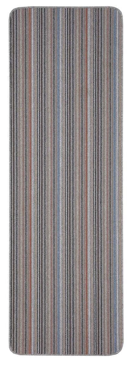 Stockholm Grey/Clay Washable Mat