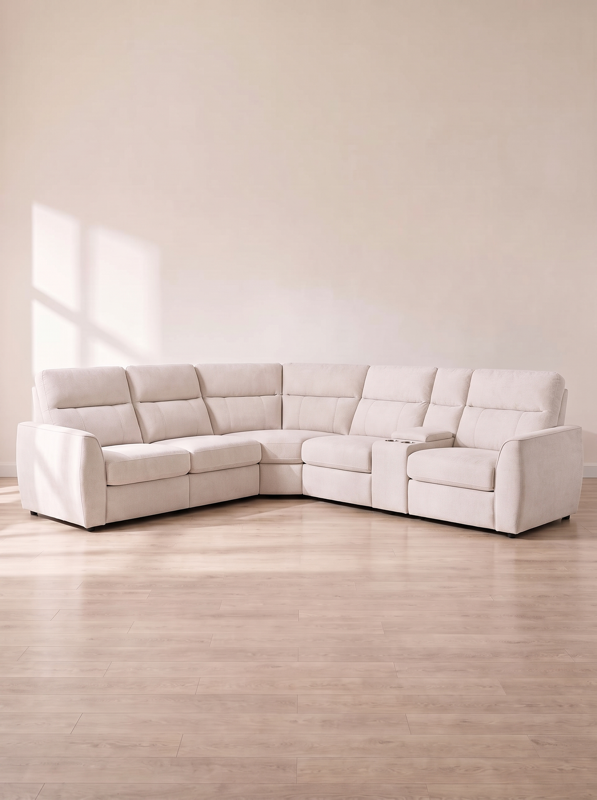 Marlow Corner Power Recliner Suite – front view
