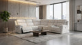 Marlow beige modular power recliner corner group