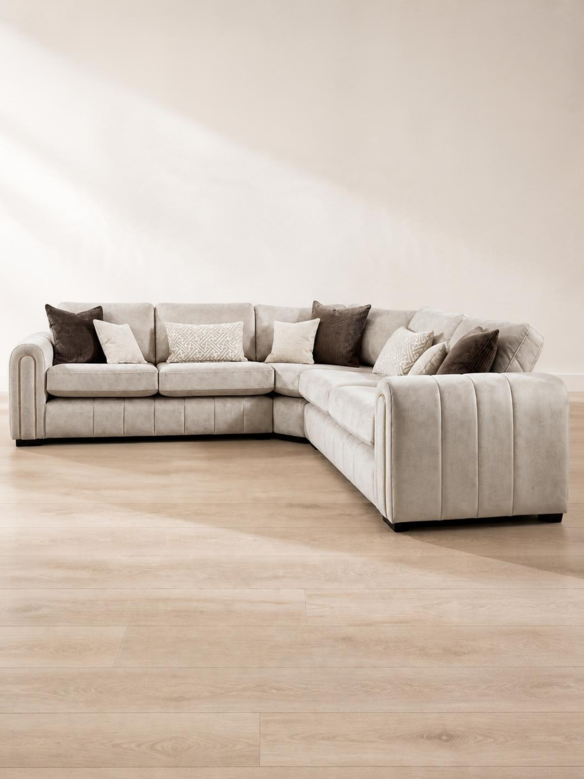 Matthew Corner Sofa - Option 2 – front view