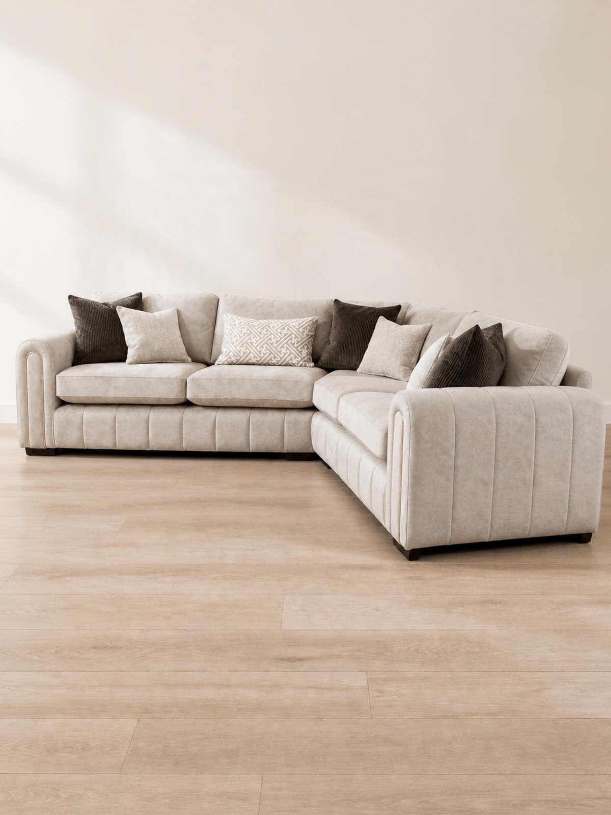 Matthew Corner Sofa - Option 2 – three-quarter view from the other side