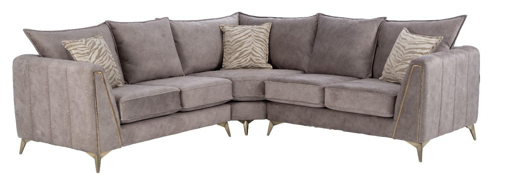 Milano corner sofa in Dapple Oatmeal