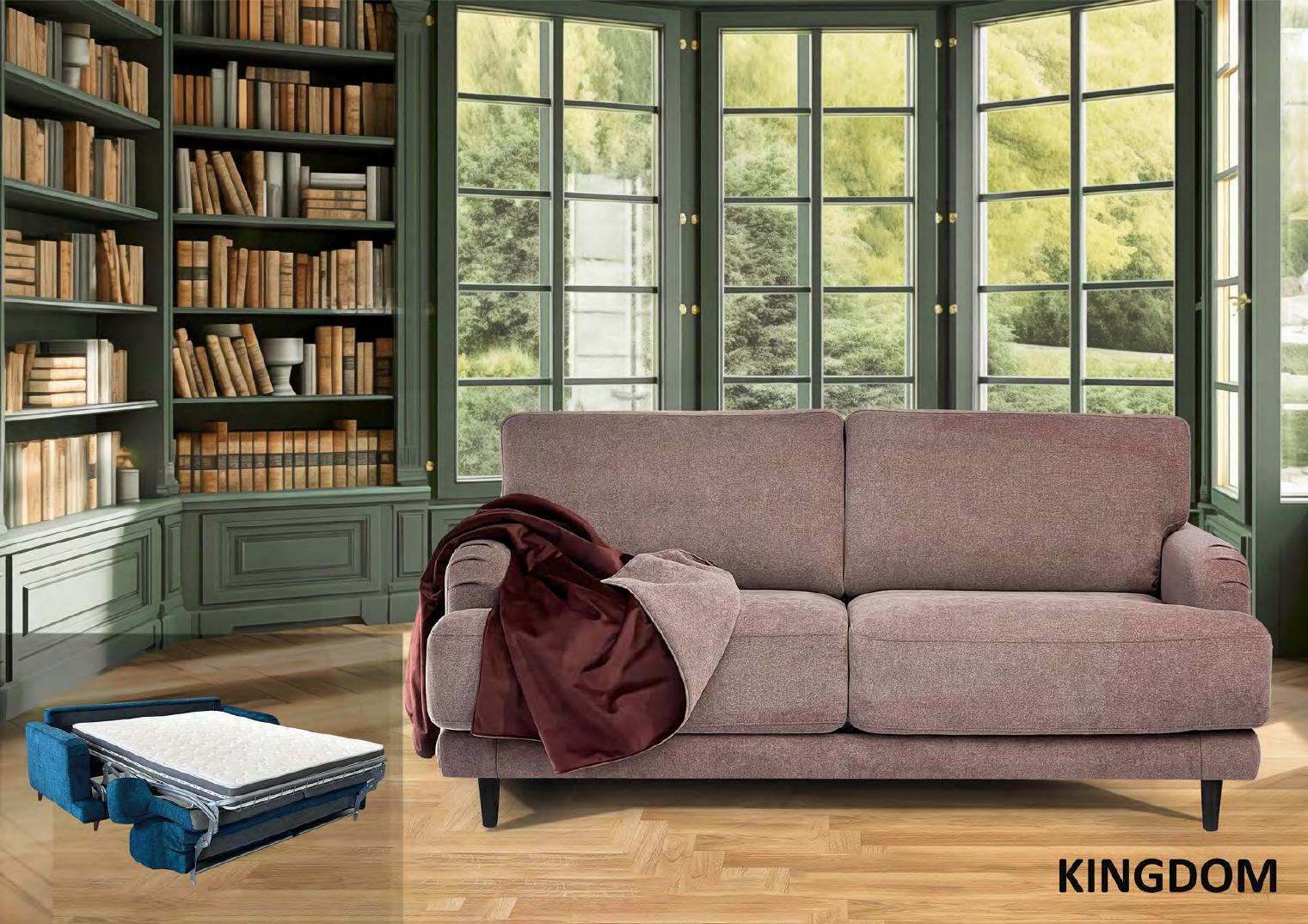 Kingdom Italian Sofa Bed