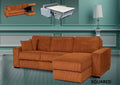 Squared Italian Sofa Bed
