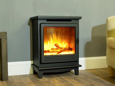 Morpeth Stove Textured Black 500mm (20")