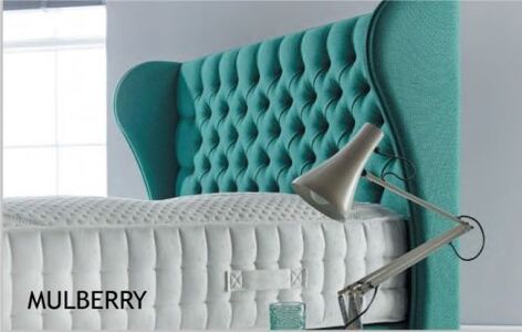Mulberry Winged Floor Standing Headboard