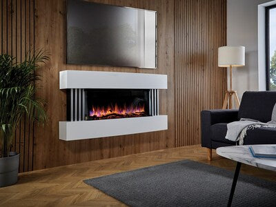 Nevis Slim - Wall Mounted (i920S) Smooth White c/w Walnut 1400mm (55")