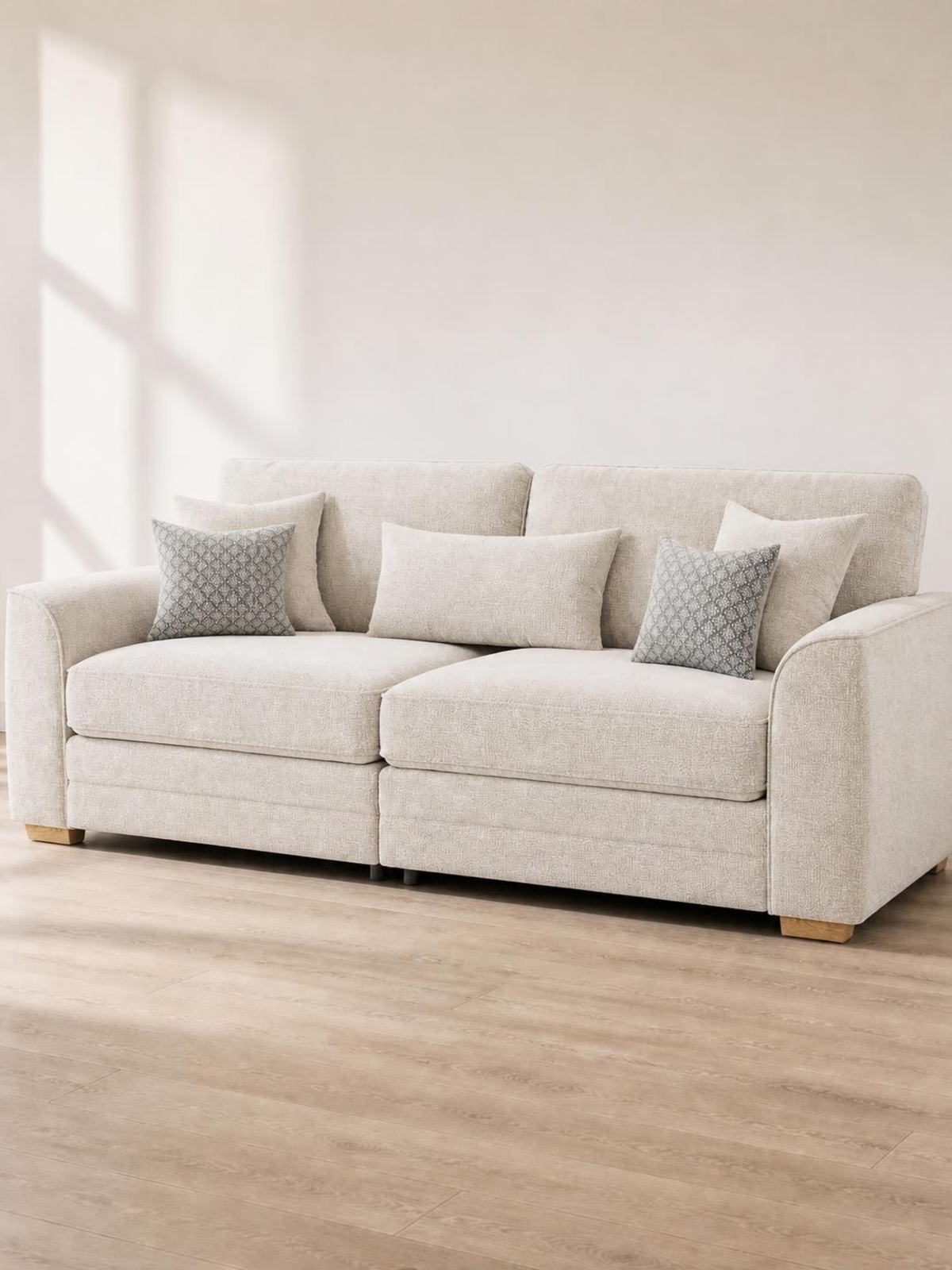 Oliver 4 Seater Sofa – hero three-quarter view