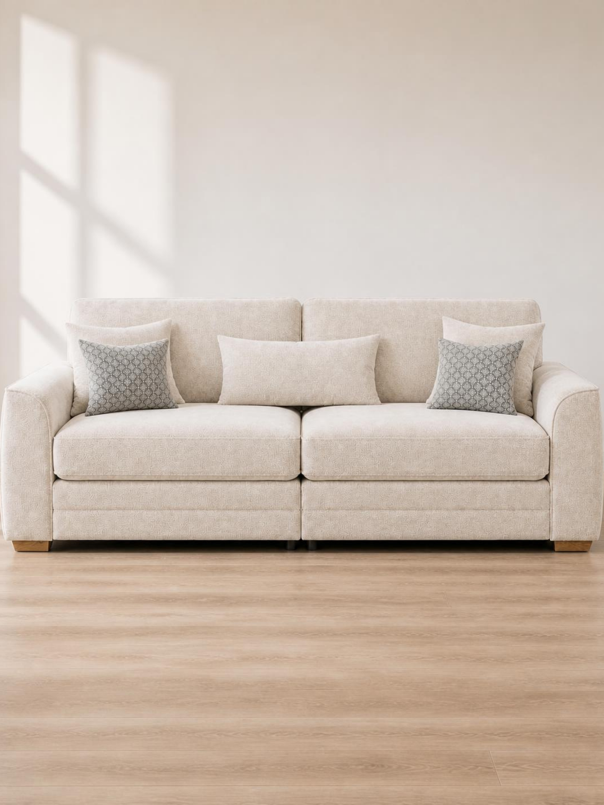 Oliver 4 Seater Sofa – front view