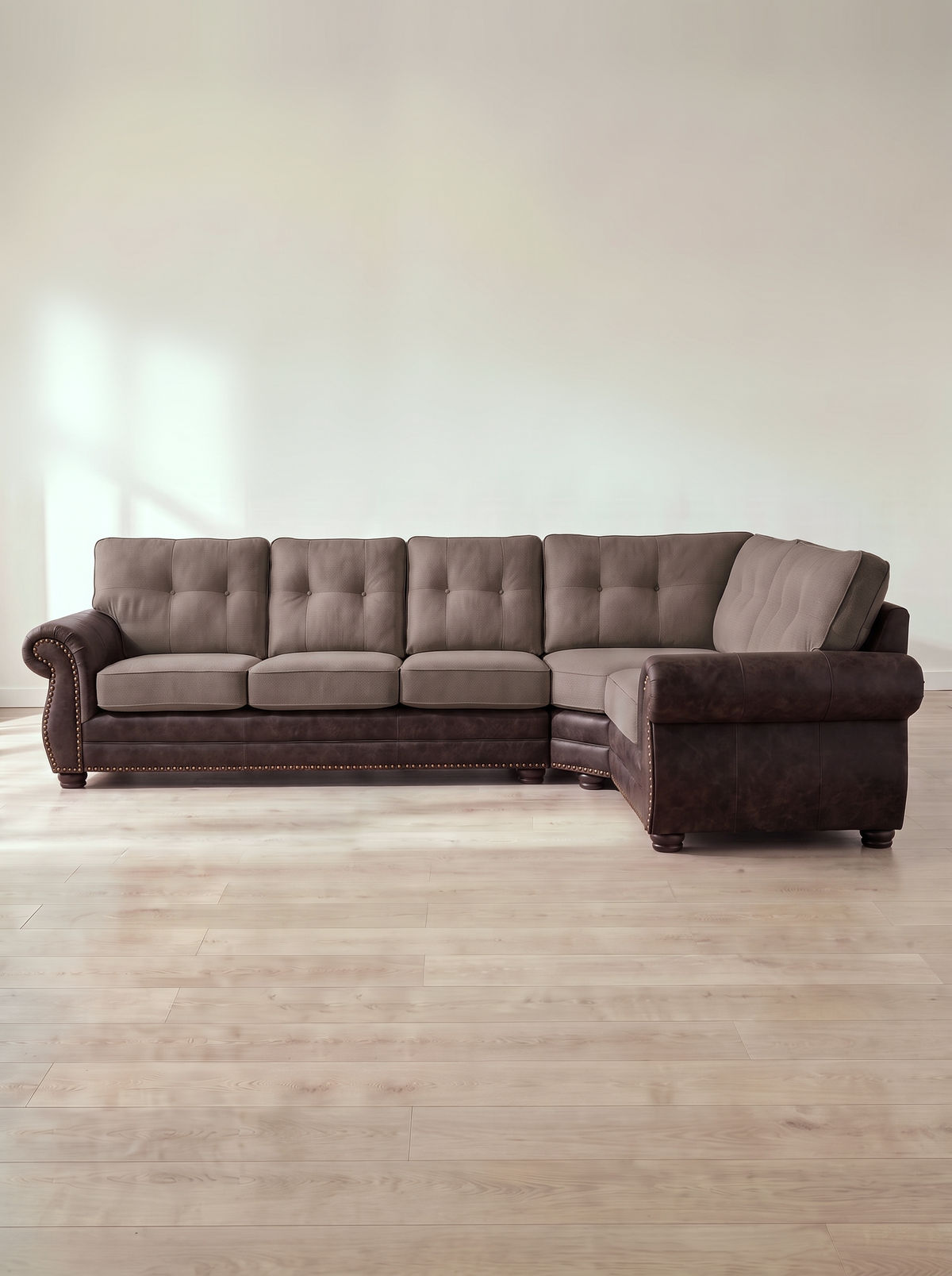 Oxford 3 Corner 1 Sofa – front view