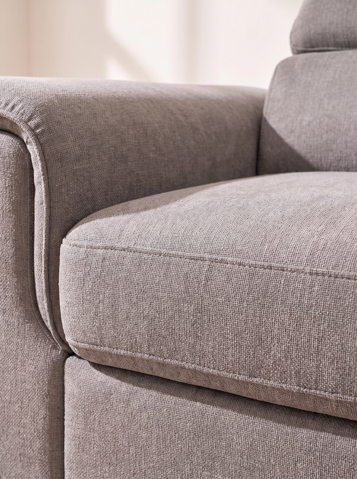 Padua Corner Sofa Bed With Ottoman – fabric close-up