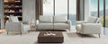 Plaza contemporary sofa in Greige