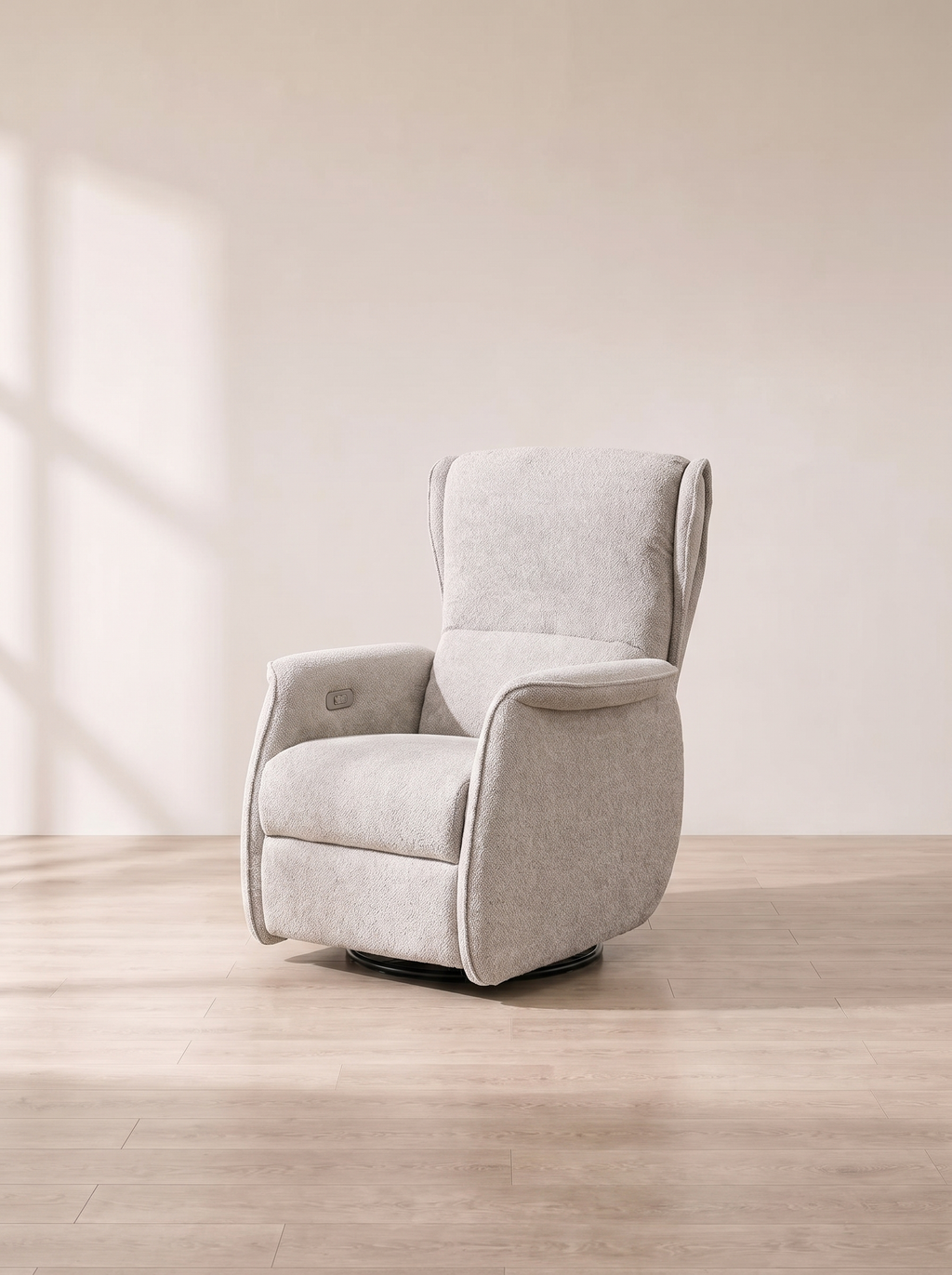Rocky Power Rocking Recliner Chair – hero three-quarter view