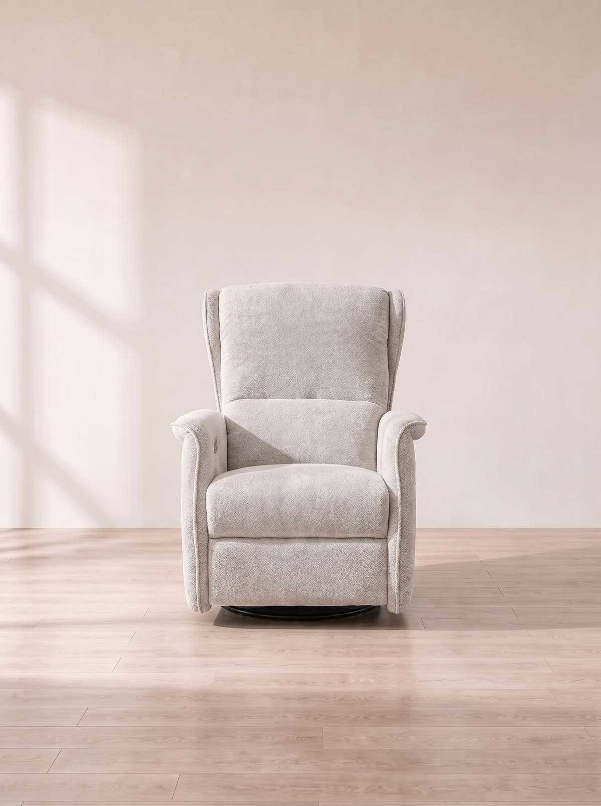 Rocky Power Rocking Recliner Chair – front view