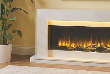 Katell Romento electric fireplace