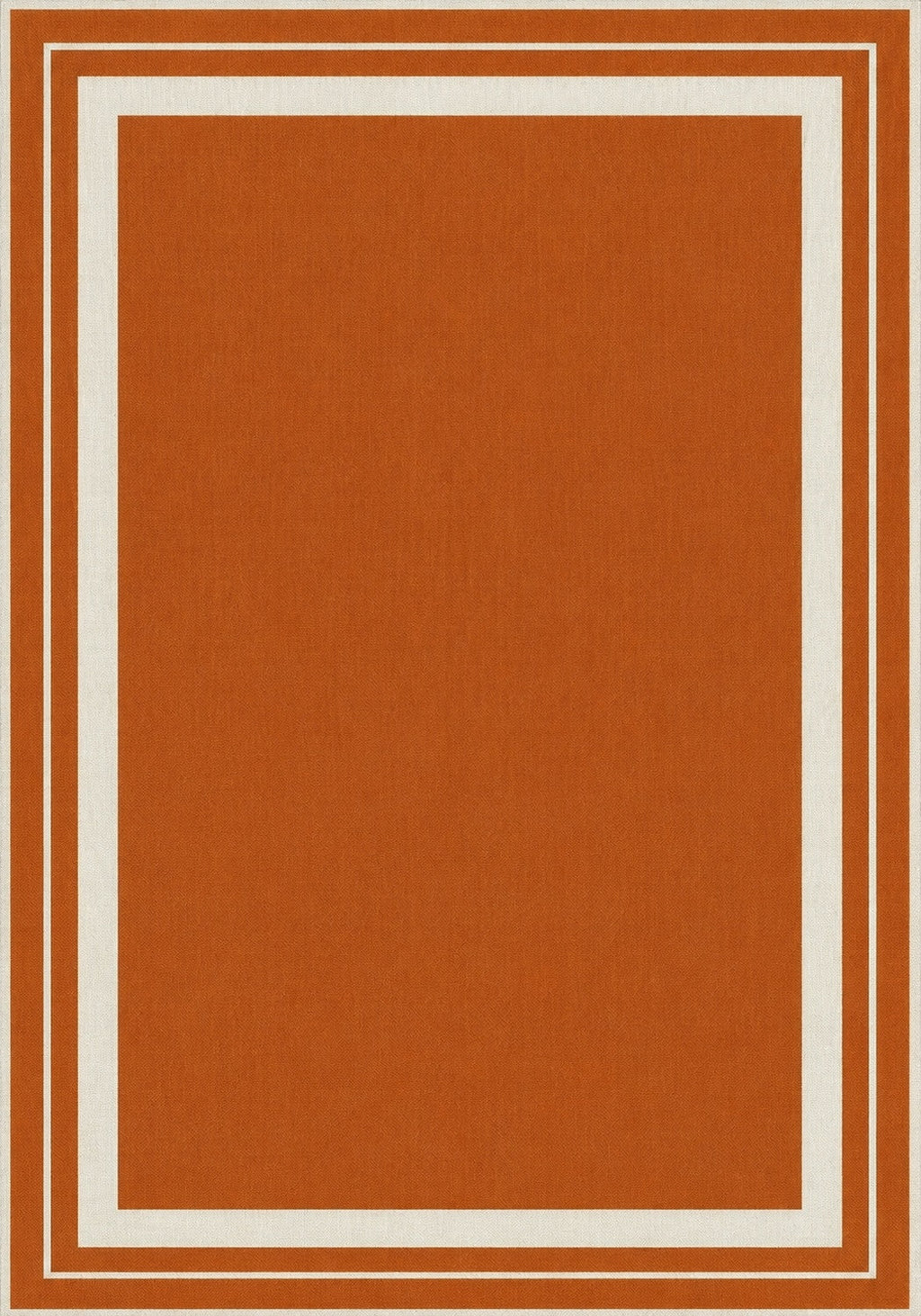 Terrace Border Terracotta Rug