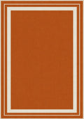 Terrace Border Terracotta Rug