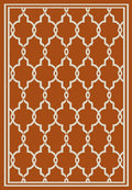 Terrace Spanish Tile Terracotta Rug