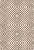 Terrace Large Diamond Natural Rug