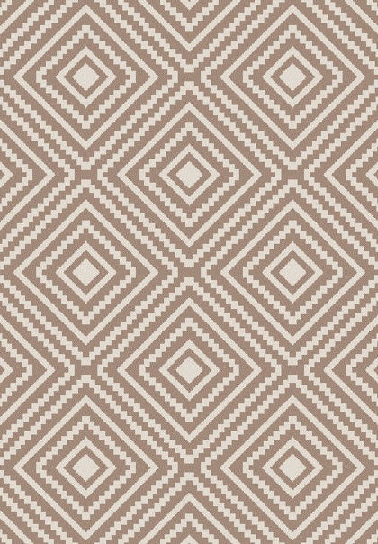 Terrace Large Diamond Natural Rug