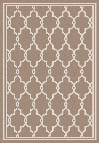 Terrace Spanish Tile Natural Rug