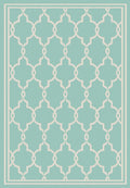 Terrace Spanish Tile Aqua Rug