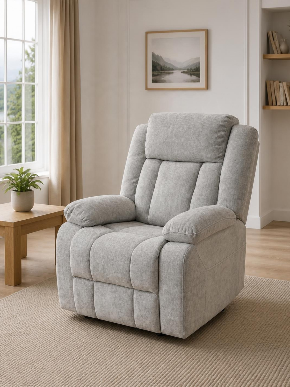 Savoy Lift and Rise Single Motor – in a living room
