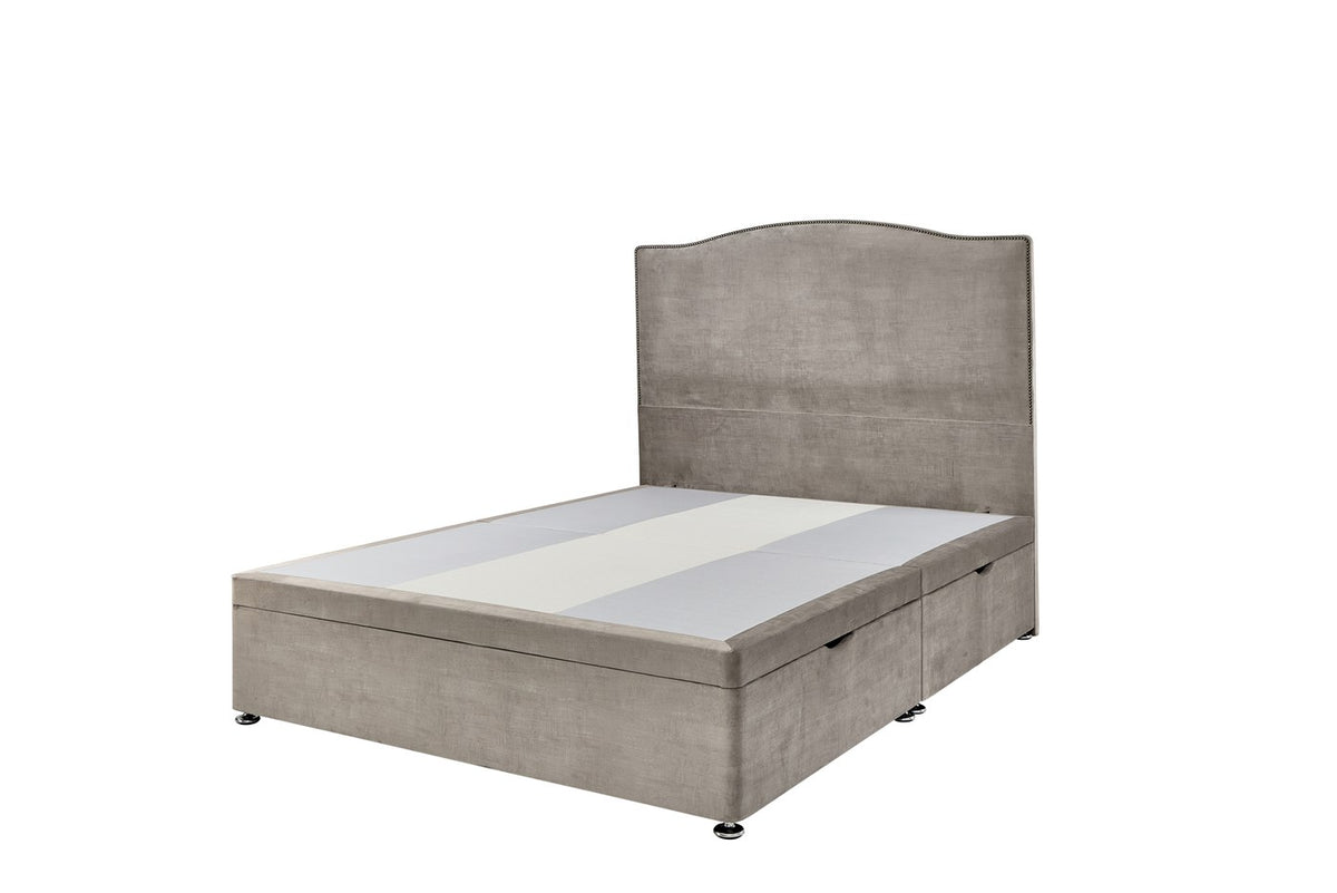 Side opening ottoman base