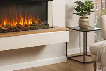 Katell Turin wall-mounted electric fireplace