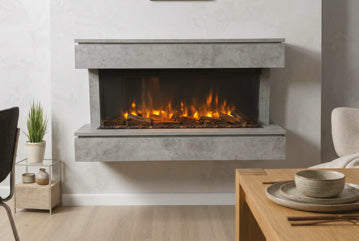 Katell Turin wall-mounted electric fireplace