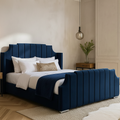 Winged Art Deco Bed